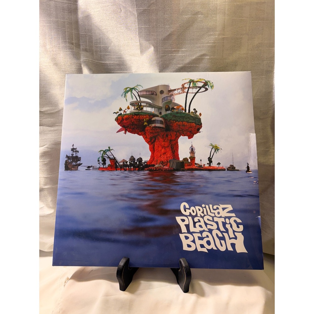 Gorillaz Plastic Beach Vinyl 2LP Record Album 2010 Parlophone 5099962616614